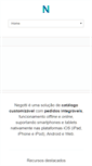 Mobile Screenshot of negotti.com
