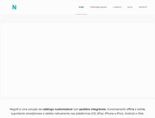 Tablet Screenshot of negotti.com